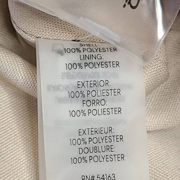 NEW Calvin Klein Womens Sleeveless Floral Print Pleated Blouse Medium - Picture 7 of 10